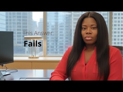 This Interview Answer Sounds Fine — But Gets You Rejected