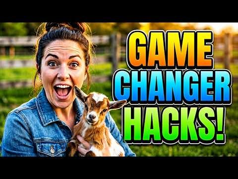 The 5 best Goat Hacks for every Beginner I Wish I Knew | Goat care