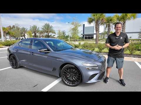 The 2026 Genesis G70 Graphite Edition is a BETTER luxury AWD sport sedan than a BMW M340i