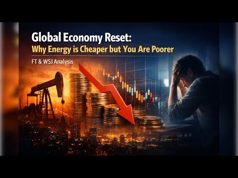 Global Economy Reset: Why Energy is Cheaper but You Are Poorer (FT & WSJ Analysis)