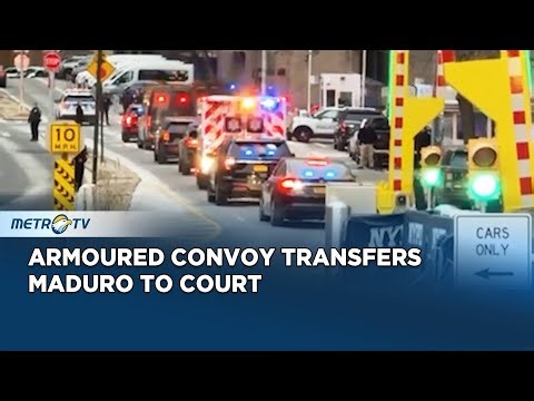 Convoy Rushes Maduro To Courthouse