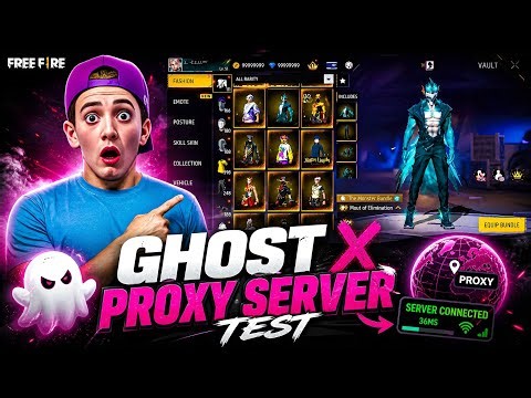 I Tried Ghost Proxy App In Free Fire 😈 Secret Spy Feature 🤫 Nalla Free Fire