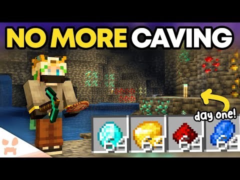 MINECRAFT JUST ADDED A NEW WAY TO GET DIAMONDS + CHANGED CAVING FOREVER...
