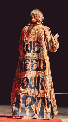 TEDxManchester on Instagram: "🤩 It’s official! 🔥 We’ve always believed #TEDxManchester has the most brilliant speakers and brightest talks. And now we’re not the only ones..! 1️⃣ In the official Top Ten Essential Ted Talks of 2025 Aime McNee @inspiredtowrite is at Number 1 with her inspirational talk The Case for Making Art When The World Is On Fire. 🫶 In this passionate talk from #TEDxManchester 2025 Aime argues that art and creativity aren’t frivolous or a luxury but a necessity, an act of 