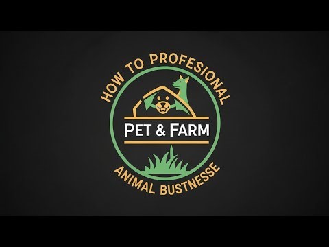 How To Create Professional Pet & Farm Logo Design for Animal Businesses