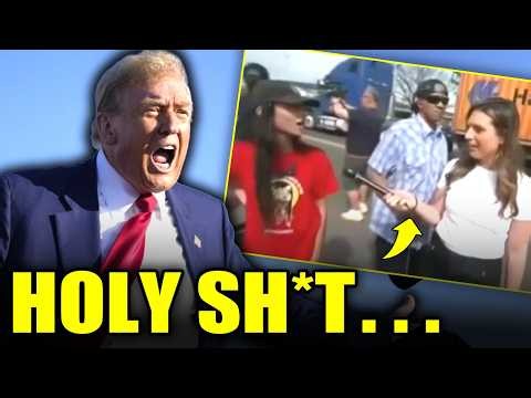 Angry Protester HUMILIATES Fox News Reporter on LIVE TV!