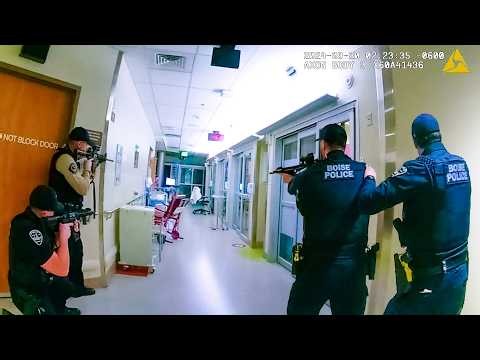 Cops Hunt Down Active Hospital Shooter