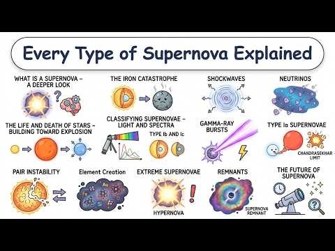 Every Type of Supernova Explained