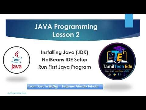 Java Programming Tutorial for Beginners| Episode 02 |JDK Installation, NetBeans Setup & Java Program