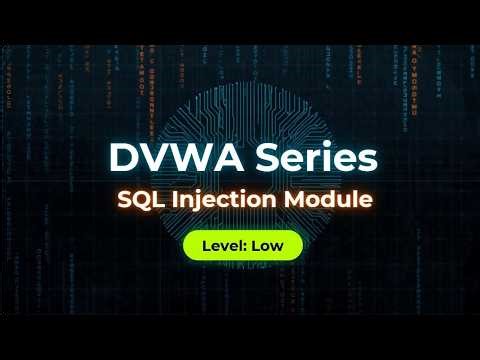 DVWA Complete Tutorials 2026 (Damn Vulnerable Web Application):SQL Injection Module | Low