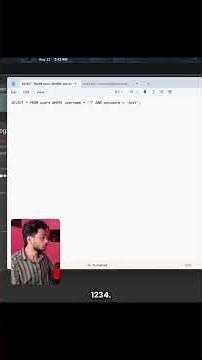 Sql injection #education #sqlinjection #hacking