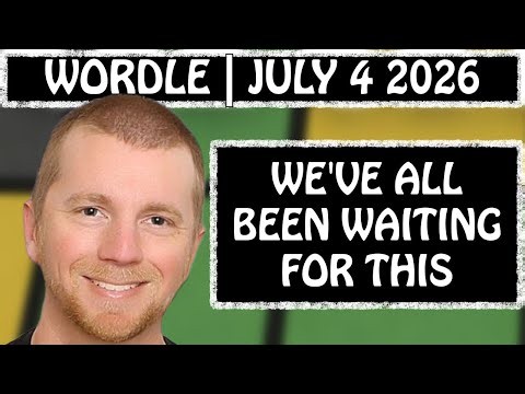 Today is finally the day! | Wordle #1841 (July 4 2026)
