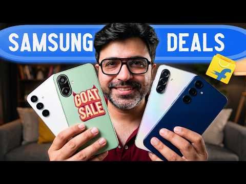 Best Samsung CAMERA Phones to Buy in Flipkart GOAT Sale 2026
