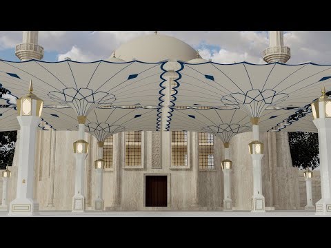 Marvel of the Parasol. #architecture #design #engineering #travel #mosque #masjid #iraq 