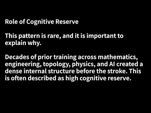 Self-Observation of Cognitive Expansion with Concurrent Memory Loss During Six... (No.1496)