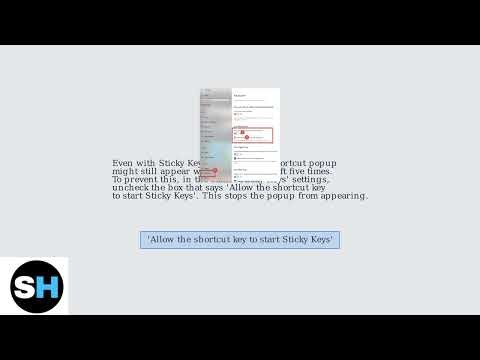 How To Turn Off Sticky Keys In Windows 11 (2026) – Disable Keyboard Shortcut Popup