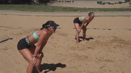 Folsom Lake College duo makes history in beach volleyball