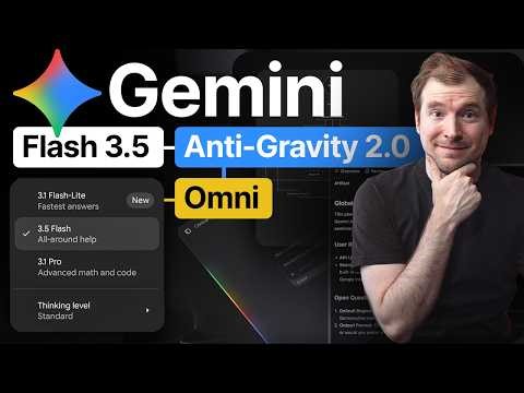 Google Fastest Models Yet! Gemini 3.5 Flash Omni Anti-Gravity 2.0