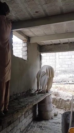 Construction work How to arrange red bricks correctly so they don't break easily #hardwork