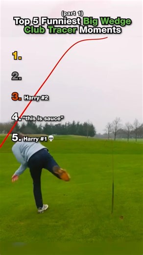 Top 5 FUNNIEST Big Wedge CLUB TRACER MOMENTS 😂