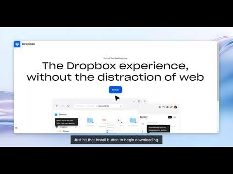 How to Add Dropbox to File Explorer - Install Desktop App Tutorial