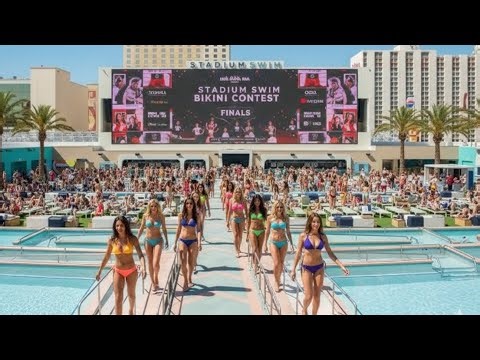 🎈LAS VEGAS LIVE 👙Stadium Swim BIKINI COMPETITION