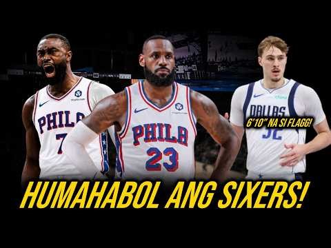 Lebron James HINAHABOL na MAKUHA ng Sixers, NAKIPAGMEETING na sa Team | Cooper Flagg TUMANGKAD pa!