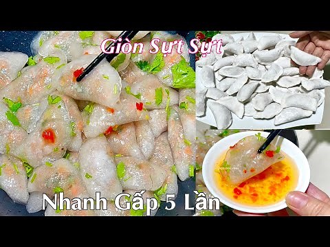 From now on, make tapioca dumplings this way - chewy, crispy, delicious, and never get boring!