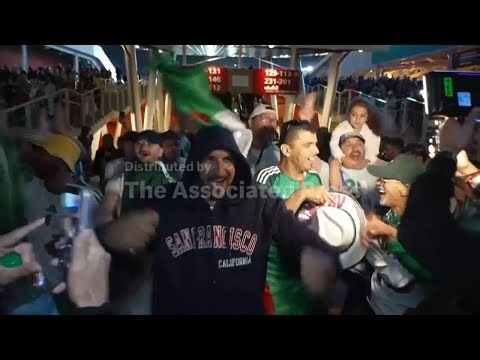 Algeria fans joyous after 2-1 World Cup win over Jordan