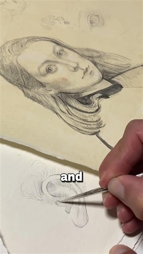 Leonardo da Vinci's Secret Drawing Tool That Can't Be Erased! ✍️✨#shorts #trending #shortvideo