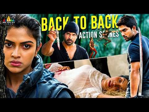 Allu Arjun Utlimate Action Scenes Back to Back | Iddarammayilatho | Telugu Movie Scenes | Amal Paul