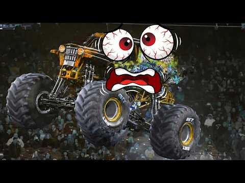 Unbelievable Monster Truck Freestyle Run | Monster Jam Highlights | Woa Doodland