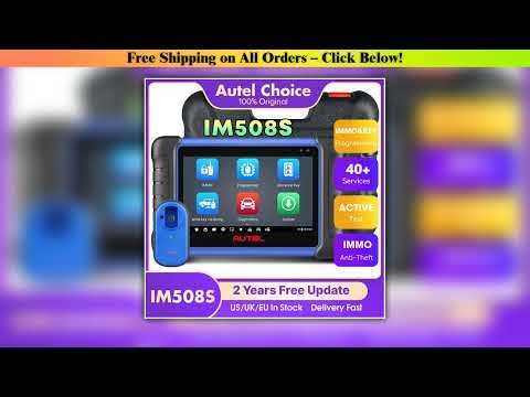Autel MaxiIM IM508S IMMO Key Programming Diagnostic Tools Auto OBD2 Programmer Scanner All Systems