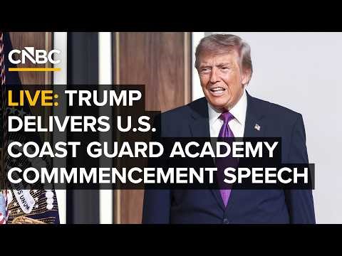President Trump delivers a commencement address to the U.S. Coast Guard Academy — 5/20/2026