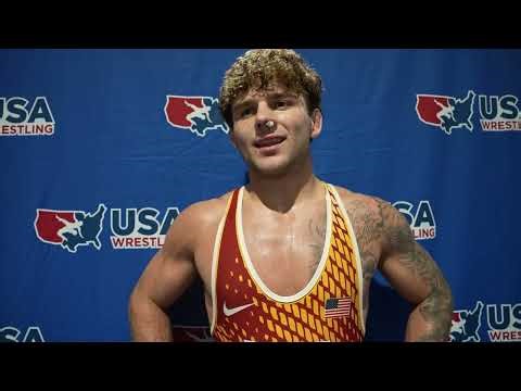 Ryan Burton | 79 kg U20 men's freestyle champion | 2026 U.S. Open Championships