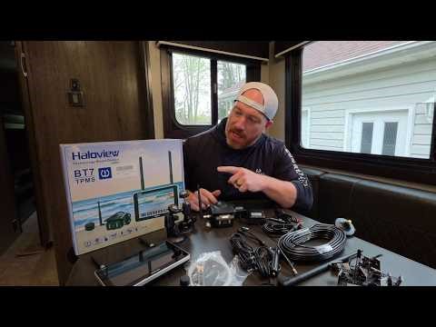 RV Backup Camera + TPMS Combo | Haloview BT7 Wireless System Install & Review