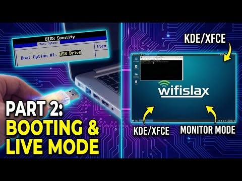 How to Boot Wifislax from USB (Part 2) 🛡️ | BIOS Settings & Live Mode