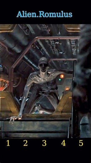 The Humanoid Xenomorph Slaughters the Crew | Alien: Romulus (2024)