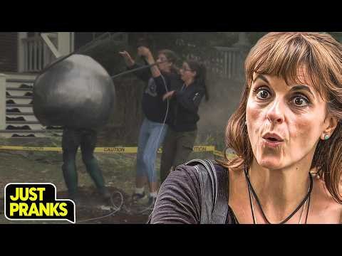 Strange Pranks That Made People Stop and Stare 😭👽 | Just Pranks