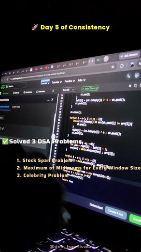 Day 4 | LRU Cache, LFU Cache & Monotonic Stack | Java & C++ DSA