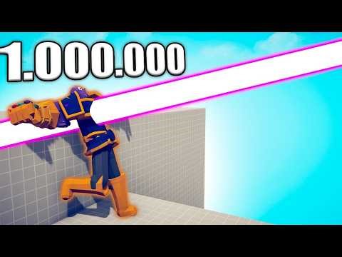 1.000.000 DAMAGE LASER GUN vs BOSS UNITS - TABS | Totally Accurate Battle Simulator 2026