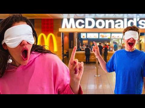 Ordering Food BLINDFOLDED for 24 Hours! (Off The Menu)