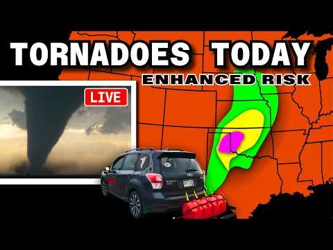 Live Enhanced Risk +Tornadoes - Jump in!