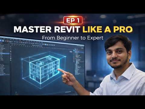 Revit 2026 for Beginners | Introduction + BIM Mindset (Start Here) | Ep.1 – Wandering Architect