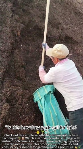 Packing Humus Soil with Precision 🏞️📦