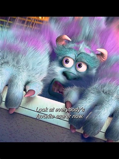 Monsters, Inc. clip: Mike, Sully and Boo scene
