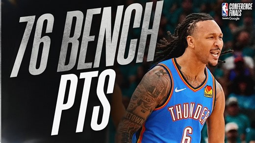 OKC's HISTORIC Playoff Bench Performance | May 22, 2026