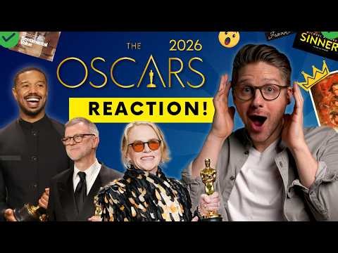 2026 Oscars WINNERS Reaction | One Battle & Sinners WINS Big!!!