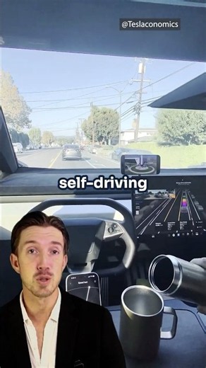 Tesla Self-Driving Commute Looks Like Sci-Fi