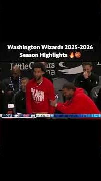 WASHINGTON WIZARDS 2025-2026 SEASON HIGHLIGHTS #nba #basketball #highlights #wizards #nbabasketball